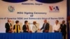 VOA – DVB အပြန်အလှန်သဘောတူညီချက်လက်မှတ်ထိုးပွဲ မှတ်တမ်းဓါတ်ပုံများ