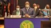 président Félix Tshisekedi ya RDC na likita lya bakambi ba SADC na Maputo, Mozambique, 23 juin 2021. (Twitter/Présidence RDC)