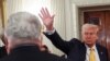 Президент Дональд Трамп после встречи с губернаторами. Белый дом, 21 февраля 2025 г. 