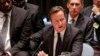 British Prime Minister David Cameron speaks during a United Nations Security Council meeting, Sept. 24, 2014, at U.N. headquarters in New York.