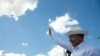 Moïse Katumbi à son retour après trois ans d'exil, à Lubumbashi, Haut-Katanga, le 20 mai 2019.