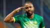Cédric Bakambu ntango azalaki nanu kobeka na Beijing na match ya Super League kati na Wuhan Zall na Beijing Guoan na Suzhou, Jiangsu, na est ya Chine, 6 septembre 2020. (Photo by STR / AFP) / China OUT