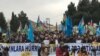 Müsavat Partiyası aksiya keçirir (Arxiv foto, mənbə VOA)