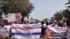 Gambie: manifestation contre les violences sexuelles à Banjul