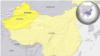 FILE - Map showing Xinjiang, China. An official with the U.S. Department of Homeland Security said one of its priorities this year is to add more companies to a sanctions list for using forced labor in the region.