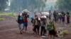 Bato bazokima bitumba ya ba M23 na ba FARC na mboka Munigi pene na Goma, Nord-Kivu, RDC, 1er septembre 2013